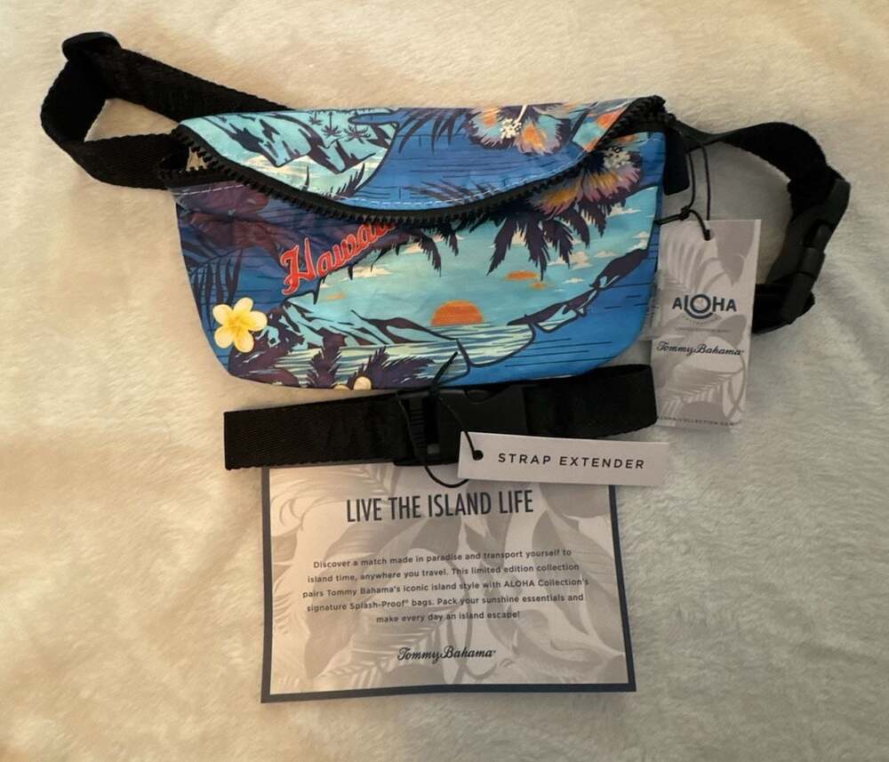 Aloha Collection x Tommy Bahama Hawaii Print Belt Bag